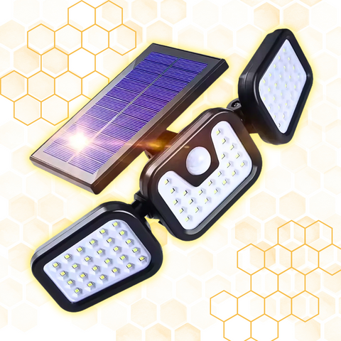 Lámpara Solar con Sensor de Movimiento