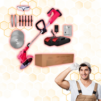 Guadañadora Tv 3 En 1 Podadora Portátil Inalámbrica + 2 Baterías De 48V  + Accesorios. Gratis Gafas Y Guantes De Protección New