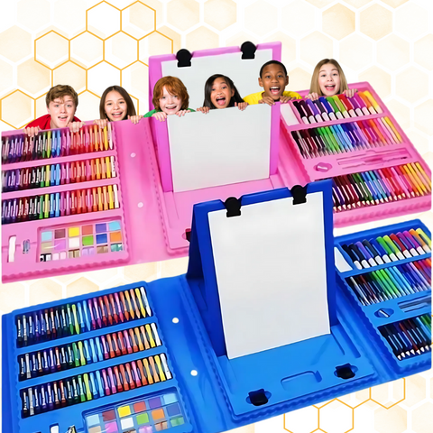 Kit De Pintura Para Niños De 208 Pcs Set De Arte