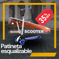 FlexRide Scooter: Ligera y Resistente en Aluminio