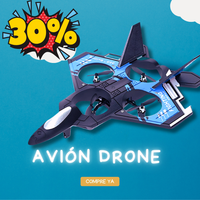 Avión Drone Manilla Cámara doble batería