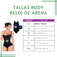 BODY RELOJ DE ARENA NEGRO