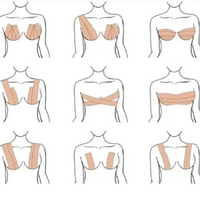 Cinta Levanta Busto Invisible Adhesivo Sujetador Push Up