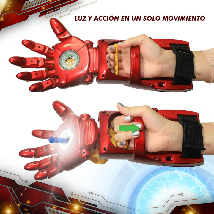 Brazo Iron Man Hidrogel - Pistola