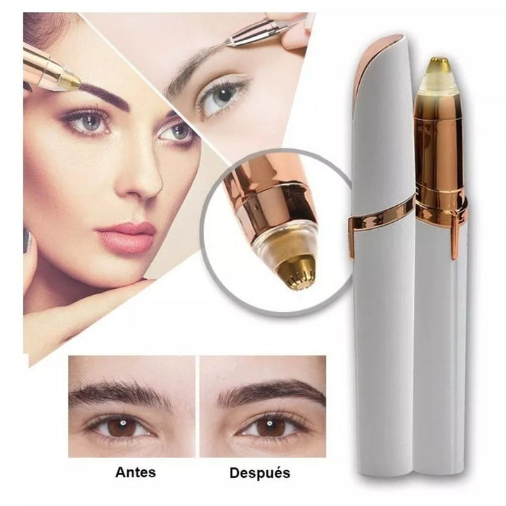 Combo Cejas Perfectas: Depilador Recargable + Sello de Cejas