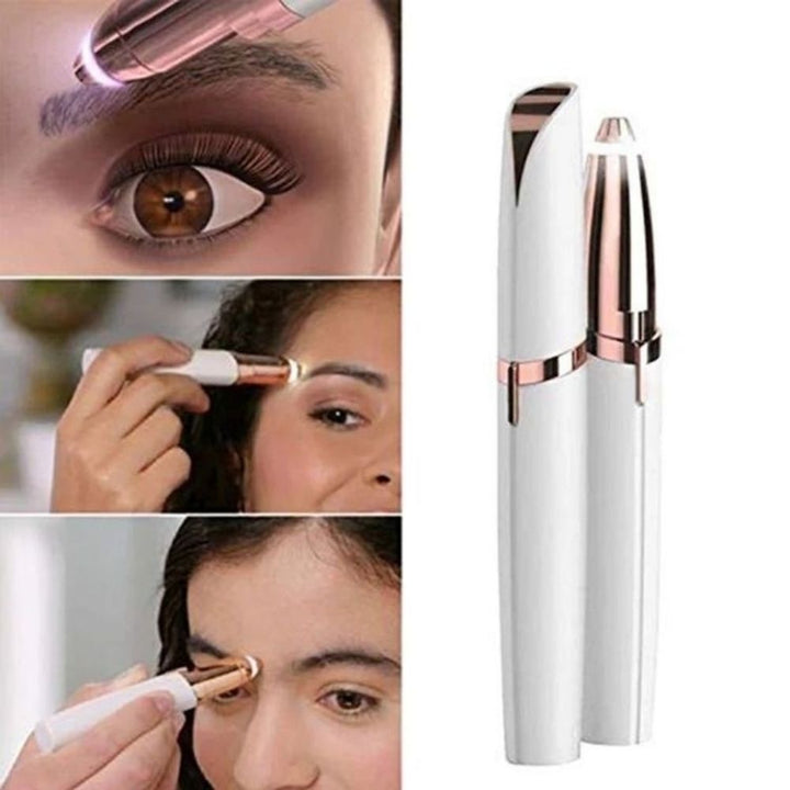 Combo Cejas Perfectas: Depilador Recargable + Sello de Cejas