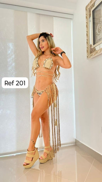 VESTIDO DE BAÑO EXOTIC