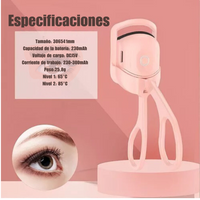 Encrespador de Pestañas Eléctrico Portatil Recargable