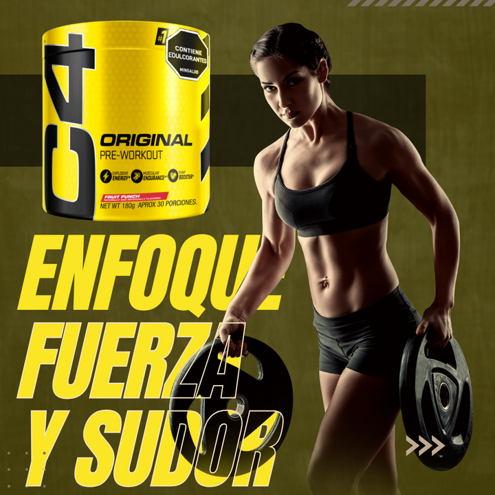 PRE ENTRENO - C4 ORIGINAL X 30 SERVICIOS