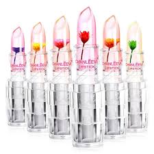 Labial mágico Transparente con flor flotante