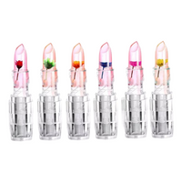 Labial mágico Transparente con flor flotante