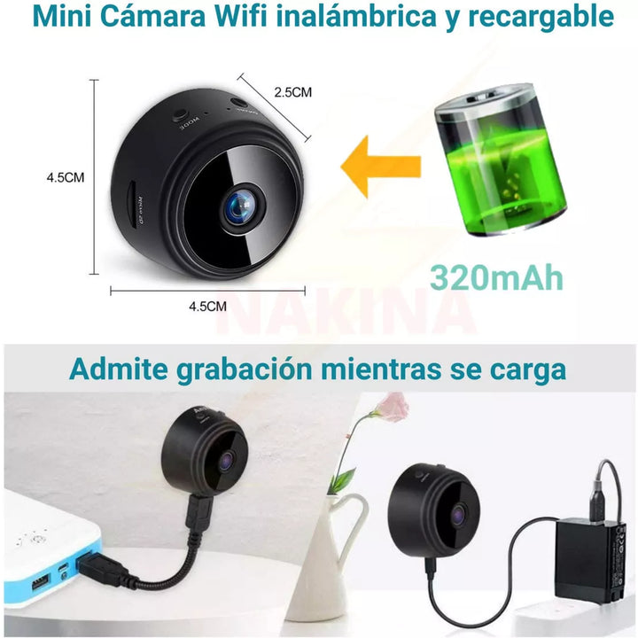 Mini Cámara Espía - Protección Constante