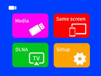 Mini Proyector LED HD WIFI T20S