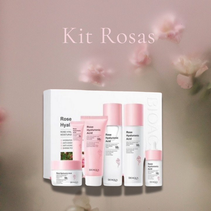 Kit Rosas Acido Hialurónico Bioaqua