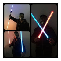 TwinForce Saber: Doble Poder de Luz y Sonido