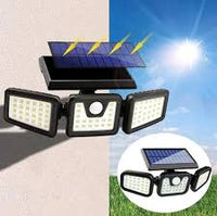 Lámpara Solar con Sensor de Movimiento